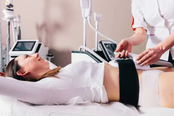 woman having body sculpting to help improve her body image and her mental health Fleet