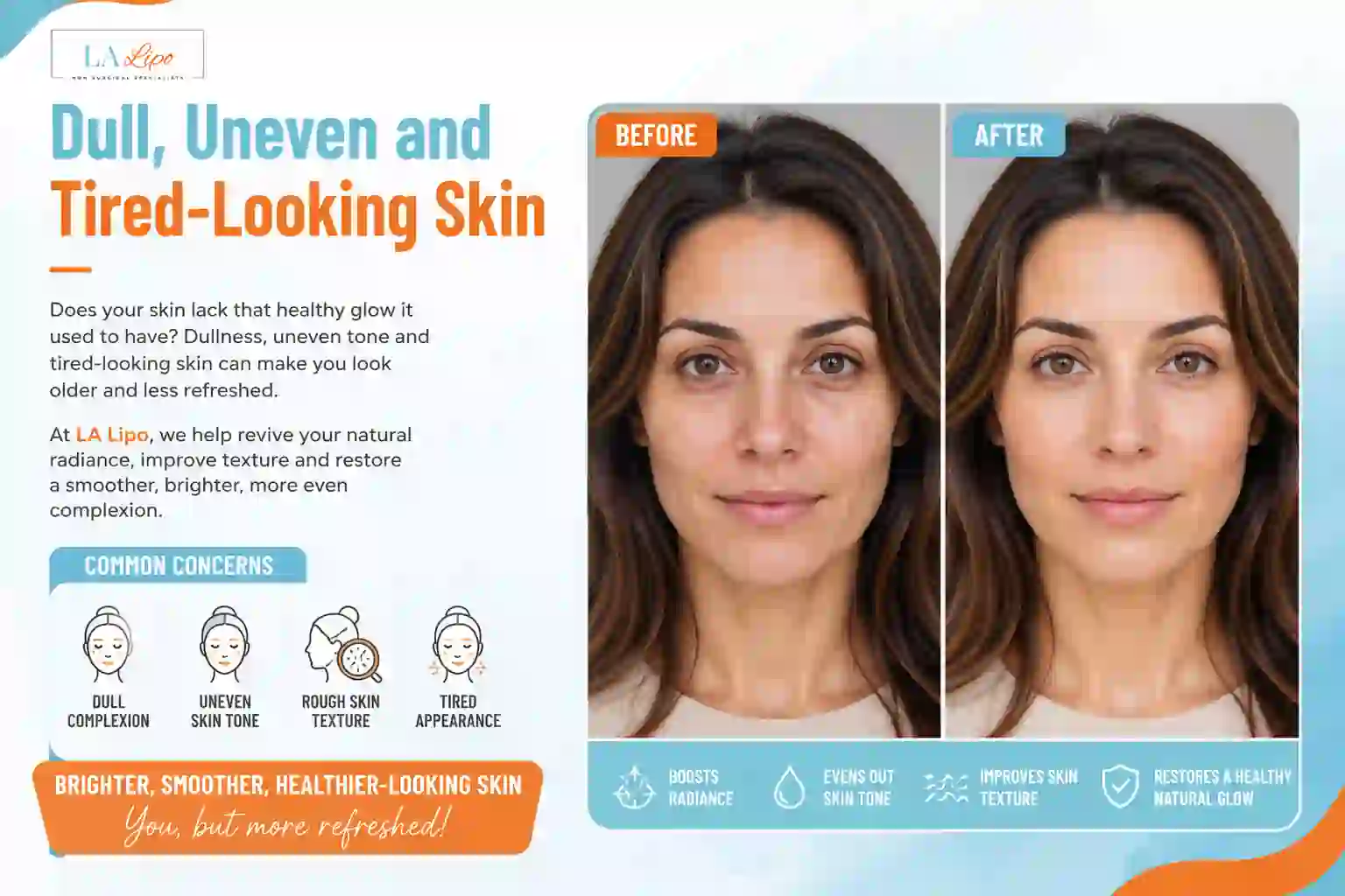 Sign #5: Dull, Uneven and Tired-Looking Skin Fleet